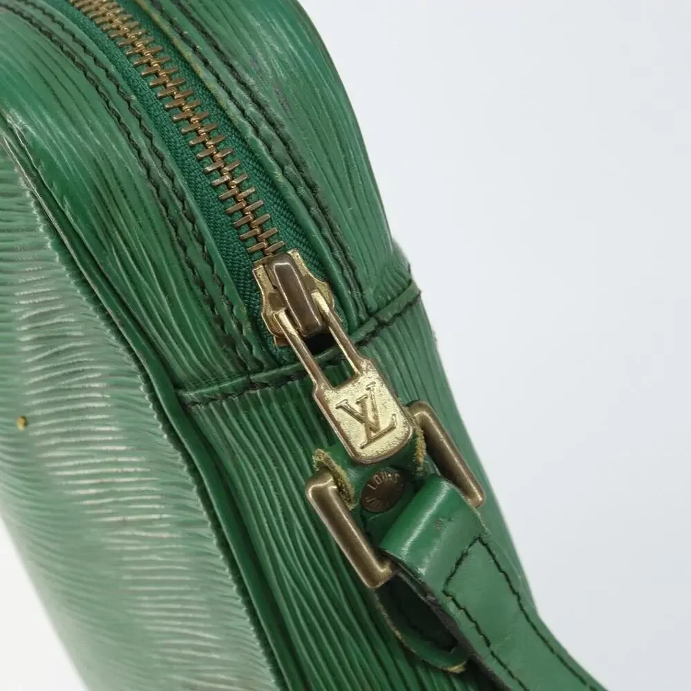 Louis Vuitton Epi Danube Shoulder Bag Green
